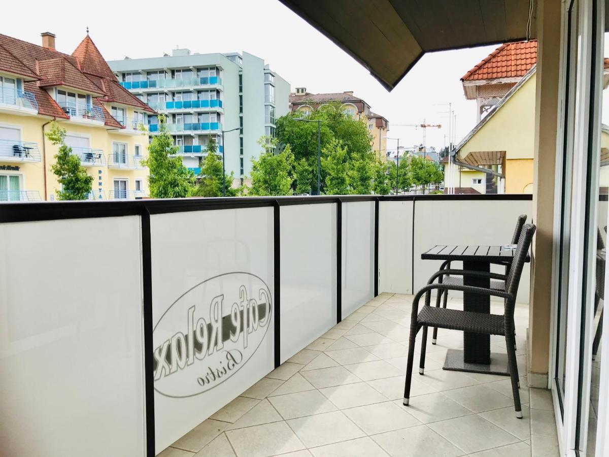 Cafe Relax Apartments Hévíz 外观 照片